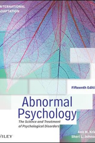 Cover of Abnormal Psychology