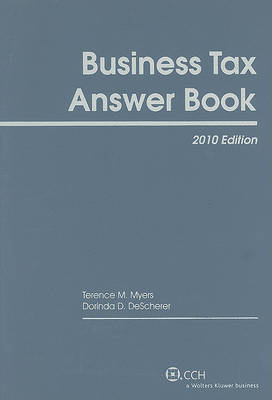 Cover of Business Tax Answer Book