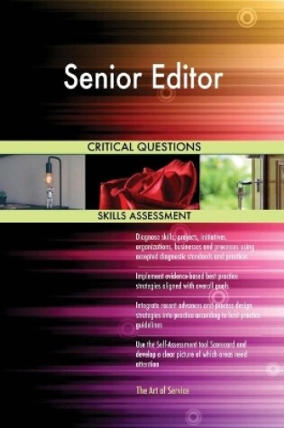 Cover of Senior Editor Critical Questions Skills Assessment