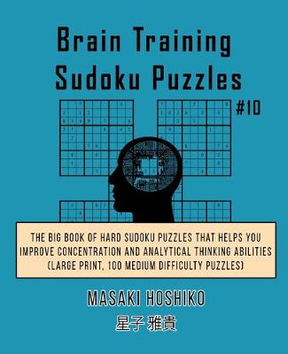 Book cover for Brain Training Sudoku Puzzles #10