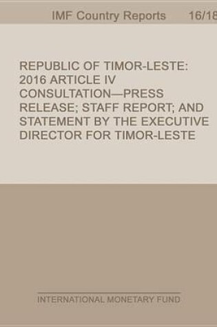 Cover of Republic of Timor-Leste