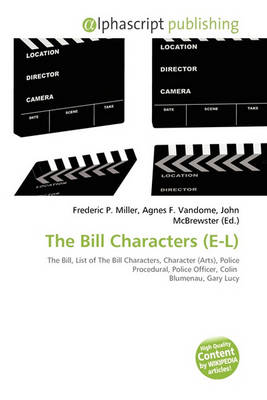 Cover of The Bill Characters (E-L)