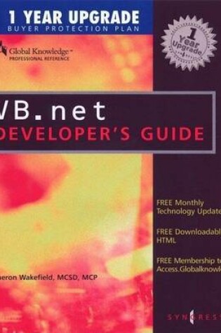 Cover of VB.NET Web Developer's Guide