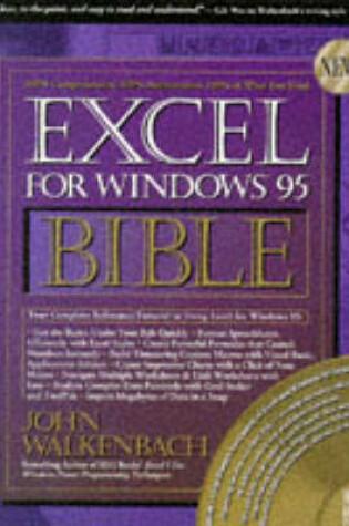 Cover of EXCEL for Windows 95 Bible