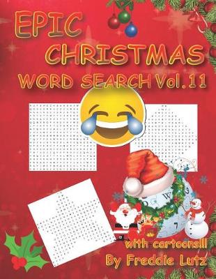 Book cover for Epic Christmas Word Search Vol.11