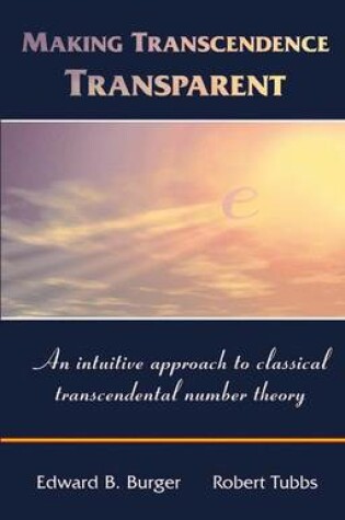 Cover of Making Transcendence Transparent