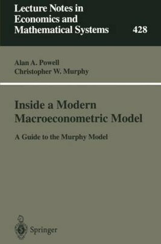 Cover of Inside a Modern Macroeconometric Model
