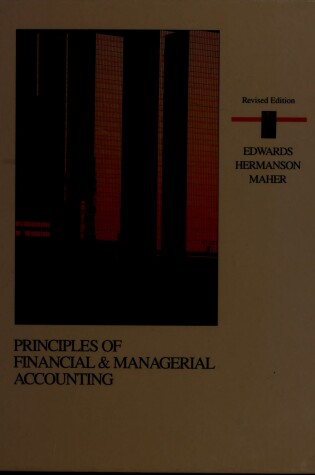 Cover of Principles of Financial and Managerial Accounting