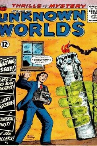 Cover of Unknown Worlds Number 16 Horror Comic Book