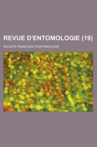 Cover of Revue D'Entomologie (19 )