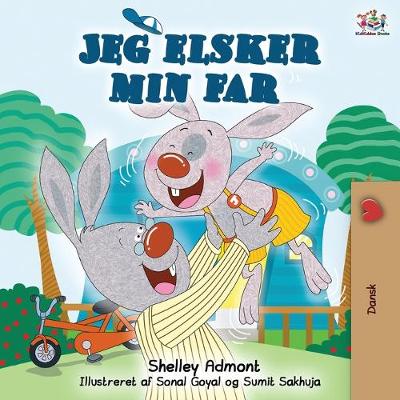 Book cover for Jeg elsker min far