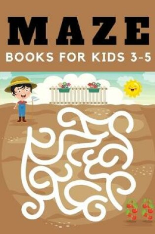 Cover of maze books for kids 3-5