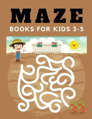 Cover of maze books for kids 3-5