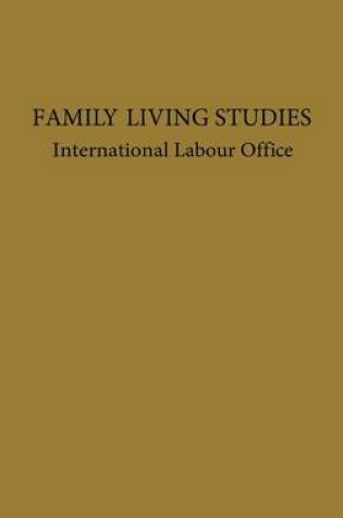 Cover of Family Living Studies, a Symposium