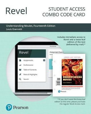 Book cover for Revel for Understanding Movies -- Combo Access Card