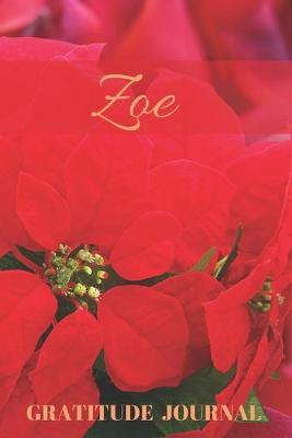 Book cover for Zoe Gratitude Journal