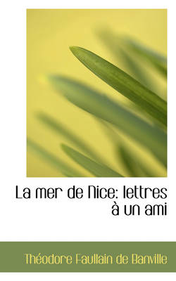 Book cover for La Mer de Nice