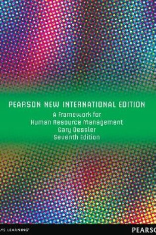 Cover of Framework for Human Resource Management, A