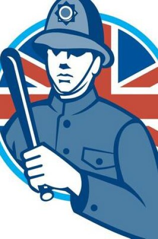 Cover of British Bobby Policeman Truncheon with Union Jack Flag