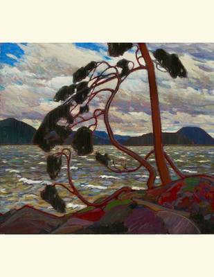 Book cover for The West Wind, Tom Thomson. Blank Journal