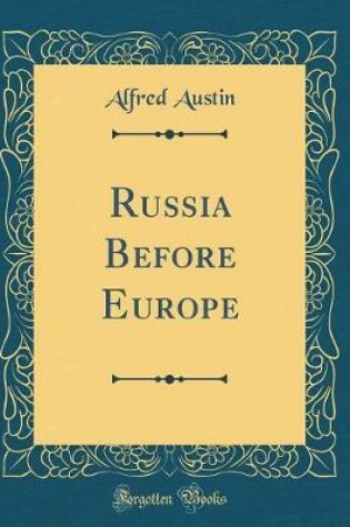 Cover of Russia Before Europe (Classic Reprint)