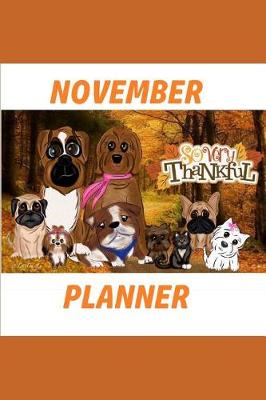 Book cover for November So Very Thankful Planner