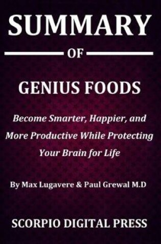 Cover of Summary Of Genius Foods