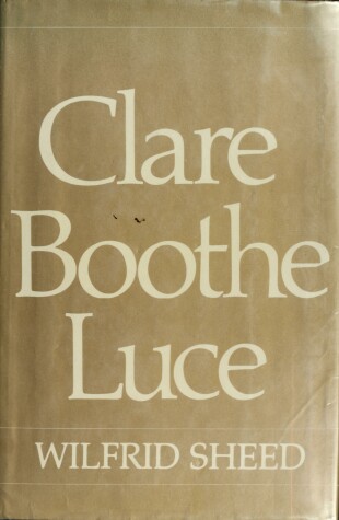 Book cover for Clare Booth Luce