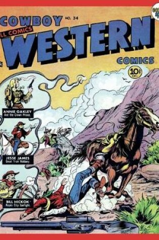 Cover of Cowboy Western Comics #34