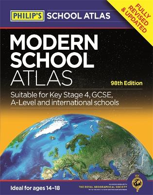 Cover of Philip's Modern School Atlas: 98th Edition