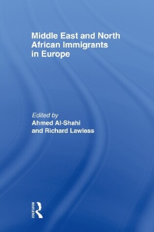 Cover of Middle East and North African Immigrants in Europe