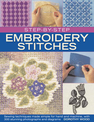 Book cover for Step-by-step Embroidery Stitches