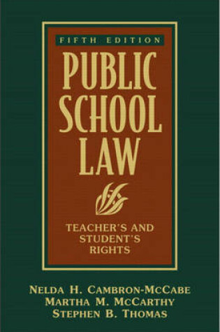 Cover of Public School Law