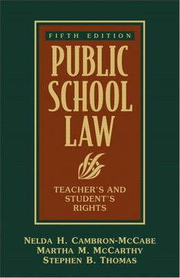 Book cover for Public School Law