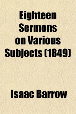 Book cover for Eighteen Sermons on Various Subjects