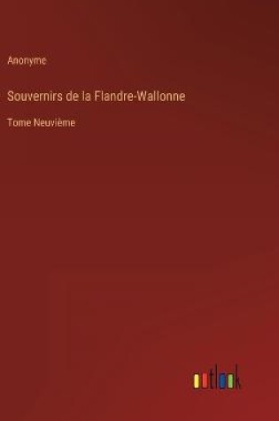 Cover of Souvernirs de la Flandre-Wallonne