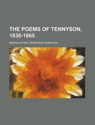 Book cover for The Poems of Tennyson, 1830-1865