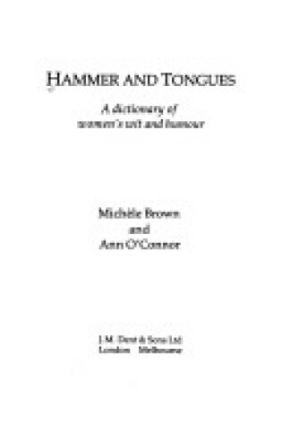 Cover of Hammer and Tongues