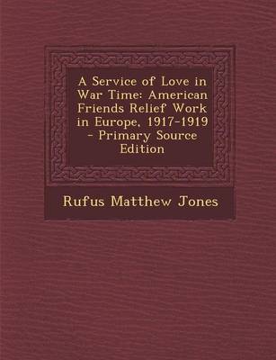 Book cover for A Service of Love in War Time