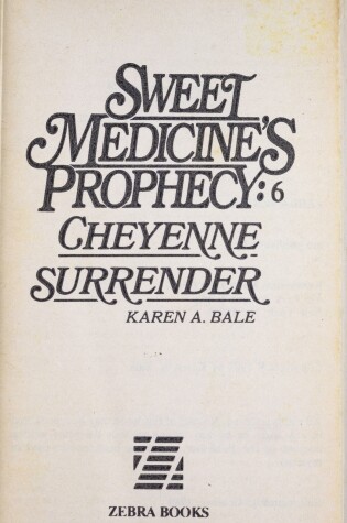 Cover of Cheyenne Surrender