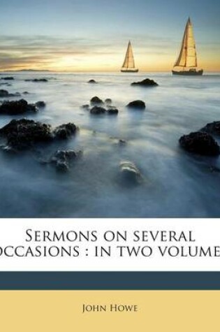 Cover of Sermons on Several Occasions