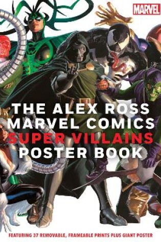 Cover of The Alex Ross Marvel Comics Super Villains Poster Book
