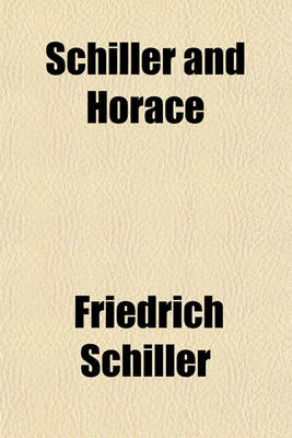 Book cover for Schiller and Horace