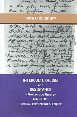 Cover of Interculturalism and Resistance