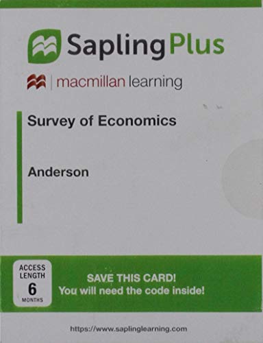 Book cover for Saplingplus for Survey of Economics (Single-Term Access)