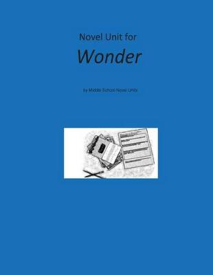 Book cover for Novel Unit for Wonder