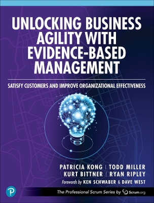Book cover for Unlocking Business Agility with Evidence-Based Management