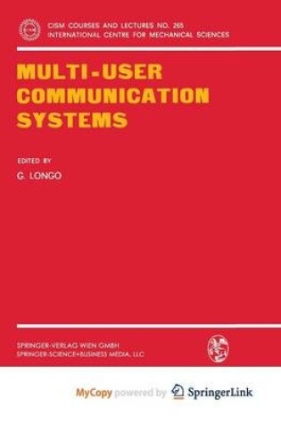 Cover of Multi-User Communication Systems