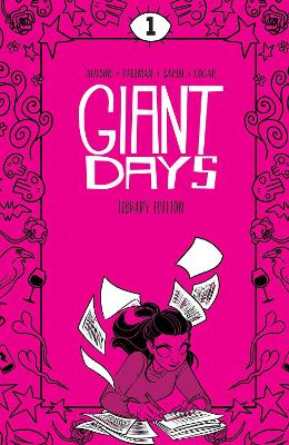 Book cover for Giant Days Library Edition Vol. 1