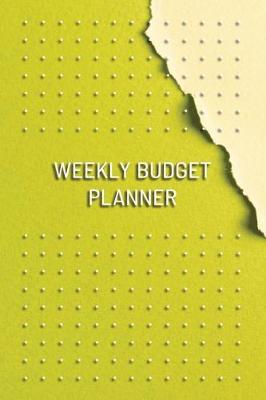 Cover of Weekly Budget Planner